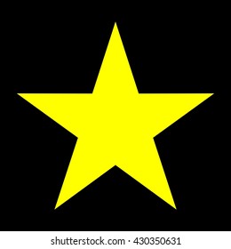 Star. Vector illustration.
