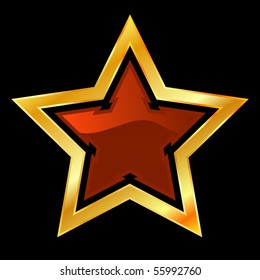 Star. Vector illustration.