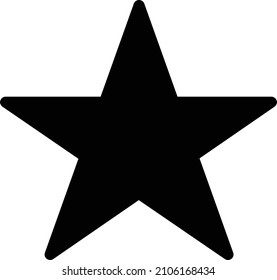 star Vector illustration on a transparent background. Premium quality symbols. Glyphs  vector icon for concept and graphic design.