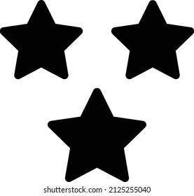 star Vector illustration on a transparent background. Premium quality symbols. Glyphs  vector icon for concept and graphic design.