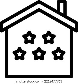 star Vector illustration on a transparent background. Premium quality symmbols. Thin line vector icons for concept and graphic design.