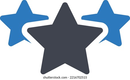 star Vector illustration on a transparent background. Premium quality symmbols. Glyphs vector icons for concept and graphic design. 