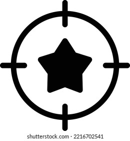 star Vector illustration on a transparent background. Premium quality symmbols. Glyphs vector icons for concept and graphic design.