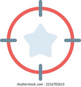 ilustración de estrella Vector en un fondo transparente. Símbolos de calidad superior. Iconos vectoriales de color de línea para el concepto y el diseño gráfico.