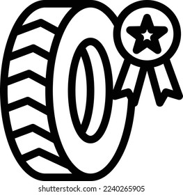 ilustración de estrella Vector en un fondo transparente. Símbolos de calidad superior. Iconos vectoriales de línea delgada para el diseño de conceptos y gráficos. 
