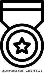 ilustración de estrella Vector en un fondo transparente. Símbolos de calidad superior. Iconos vectoriales de línea delgada para el diseño de conceptos y gráficos.