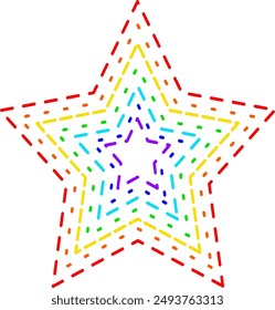 Estrella Imágenes vectoriales o Clipart para proyecto, decoración o encargo. Ilustración vectorial de estrella