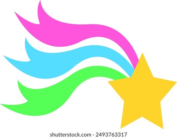 Estrella Imágenes vectoriales o Clipart para proyecto, decoración o encargo. Ilustración vectorial de estrella