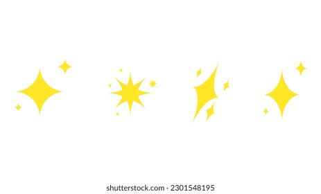 vector estrella, aislado en fondo blanco ,Ilustración vectorial EPS 10