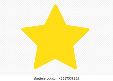 star vector logo. alone star.	