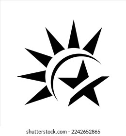 star vector logo design icon symbol
