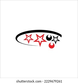 símbolo de diseño del logotipo del vector estrella