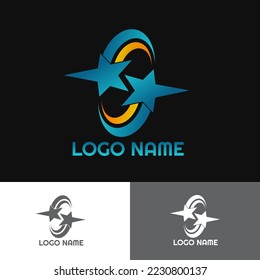 Star Vector Logo with Elegant and Relaxed Style for TIRE SHOP LOGO