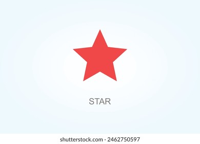 Vector De Estrella O Símbolo De Logotipo Ilustración