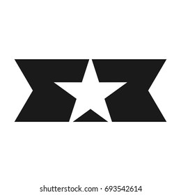 star vector logo. united states star vector logo.