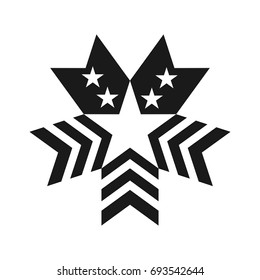 star vector logo. united states star vector logo.