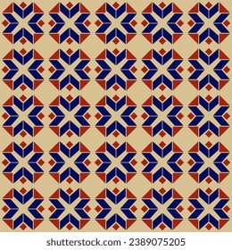 Star Vector pattern. Modern stylish abstract texture. Repeating geometric shapes from striped elements