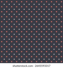 star vector seamless Pattern isolated repeat background