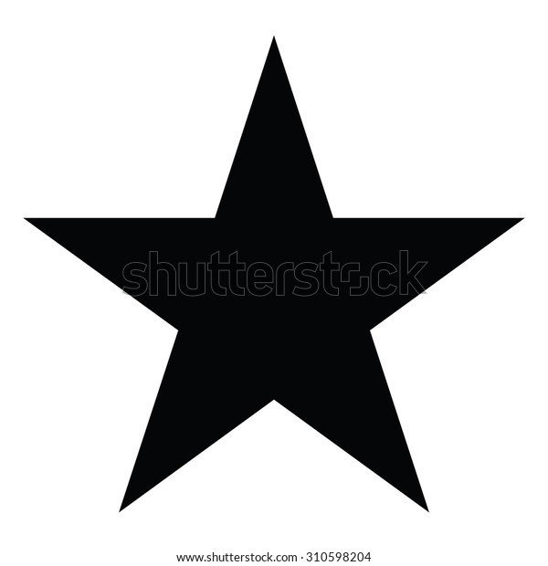 Star vector shape icon\
symbol