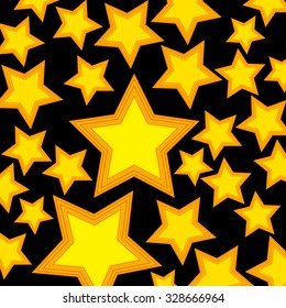 star vector symbol icon simple gold shape