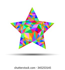 star vector symbol icon simple gold shape