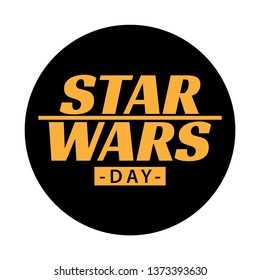 Star Wars Day Vector Illustration