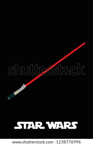 Star Wars Minimal Lightsaber