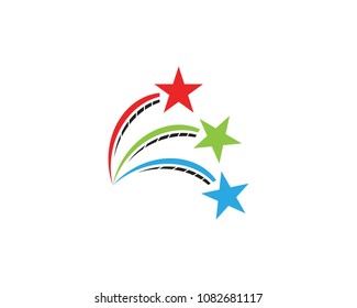 Star way logo design template