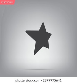 Star web icon. vector design