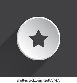 Star web icon. vector design