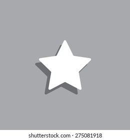 Star web icon. vector design