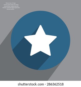 Star web icon. vector design