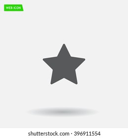 Star web icon. vector design