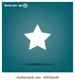 Star web icon. vector design