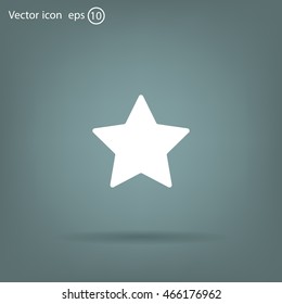 Star web icon. vector design