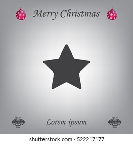 Star web icon. vector design