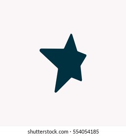 Star web icon. vector design