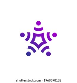star wifi connection logo. editable and easy to custom. can can be applied optimally on print and digital media.