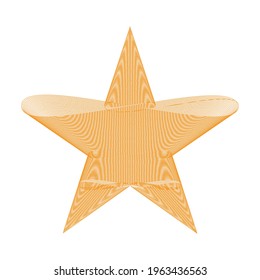 Star wiith scribble, sketchy, doodle effect pattern