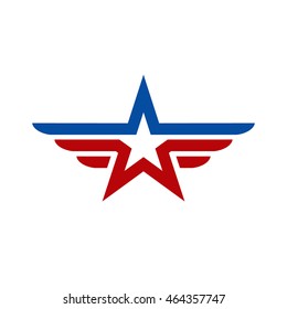 Star and Wing Logo