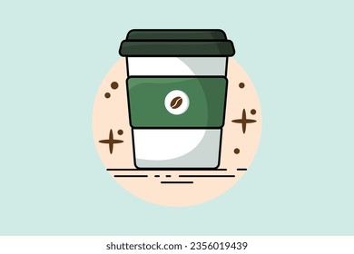 Starbucks Coffee Cup Vector Design, Coffee t-shirt design, best coffee t-shirt graphics, typography t-shirt design
