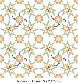 Starburst background fabric pattern geometric 