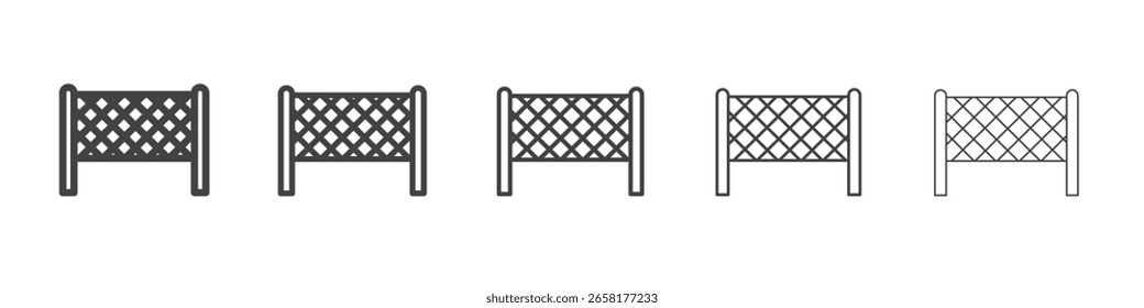 starburst icon flat thin illustration symbol