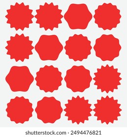 Icono de Starburst. Icono de Vector de estallido. Eps 10.