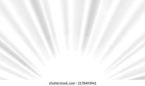 Starburst Light Beam Abstract White Background