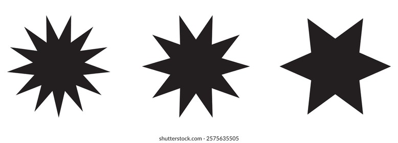 starburst pop art icon vector