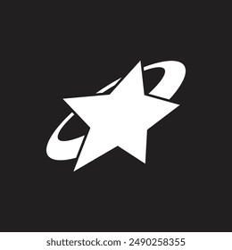 Starburst and Retro Futuristic Graphic Design Ornaments