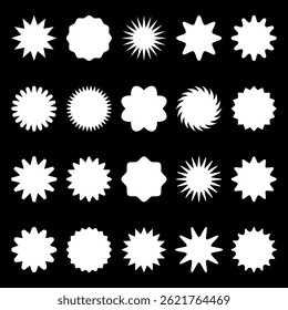 Starburst Shape Collection set design