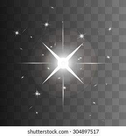 starburst sparkle star. vector illustration