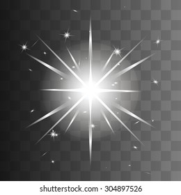starburst sparkle star. vector illustration